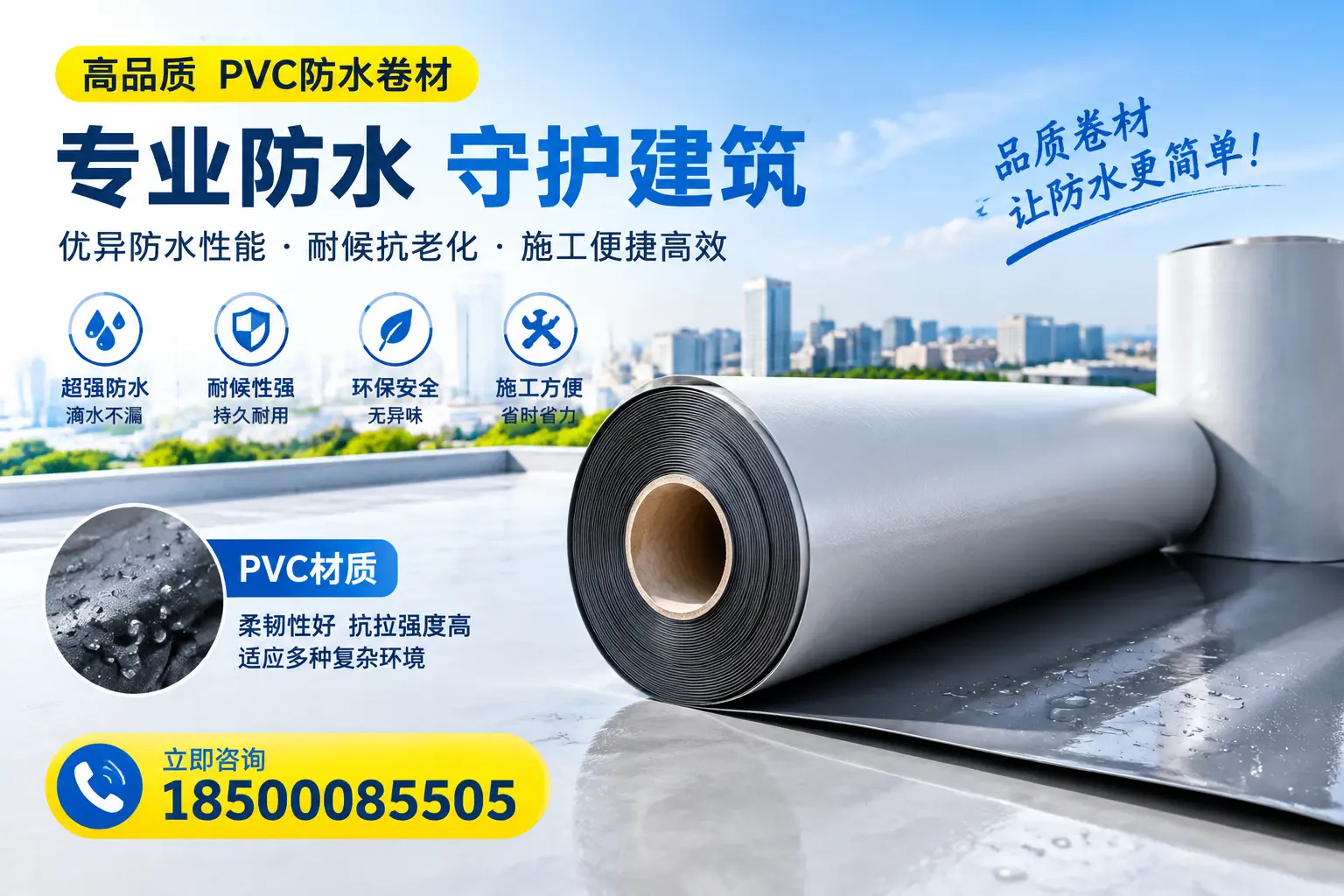 PVC防水卷材的安全性分析，黔东南居民需了解的知识